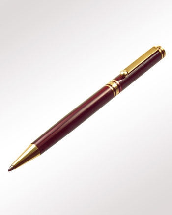 Innova Drehkugelschreiber mit rotem Lackdesign