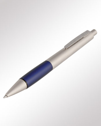 Lamy Druckkugelschreiber Accent palladium blau