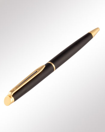 Waterman Drehkugelschreiber Hemisphere mattschwarz Rückansicht