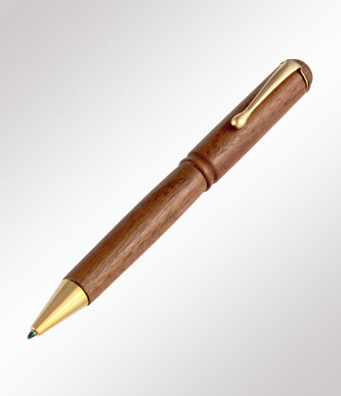 Multi-Pen Holz 2fach Kugelschreiber blau