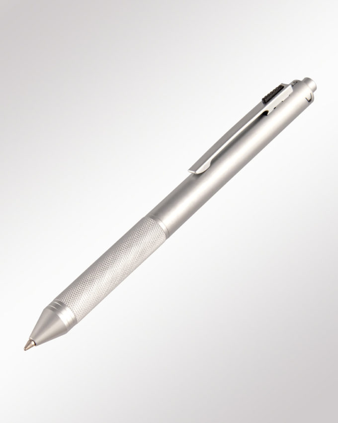 Harmel Multi-Pen mattchrom 4fach Kugelschreiber