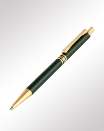 Harmel Druckkugelschreiber mit grünem Lackdesign
