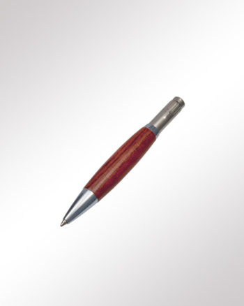 Ecobra Drehkugelschreiber Locarno chrom Holz