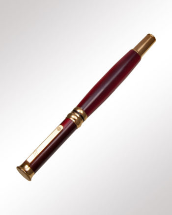 Ecobra Füller Bergamo Lack rot gold geschlossen