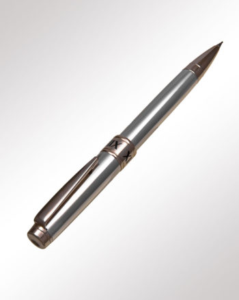 Tombow Drehbleistift Modena chromglänzend Rückansicht