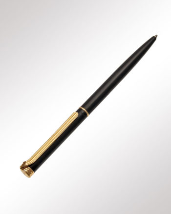 Diplomat Drehkugelschreiber Epoque schwarz matt Rückansicht