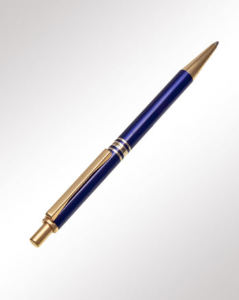 Innova Druckkugelschreiber ultramarinblau Rückansicht