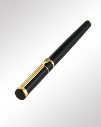 Diplomat Füller Attache Lack schwarz geschlossen