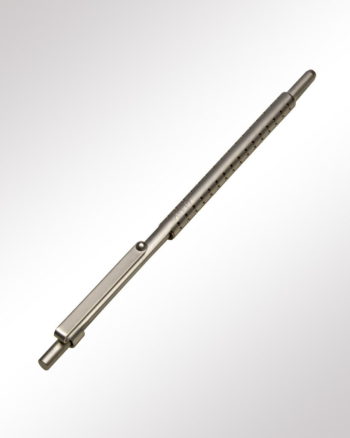 Lamy Druckkugelschreiber spirit palladium (Rückansicht)