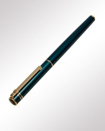 Diplomat Tintenroller Attache Lack grün metallic (geschlossen)