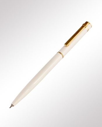 Diplomat Drehbleistift Attache Lack weiss