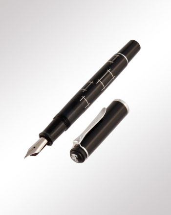 Pelikan Kolbenfüller M215 Rechtecke schwarz