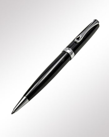 Diplomat Drehkugelschreiber Excellence A Lack schwarz silber