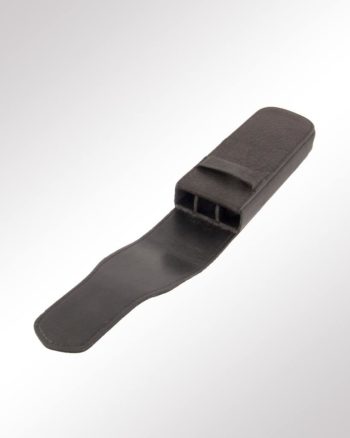 SchlaufenEtui 3-fach Leder dunkelbraun (geöffnet)