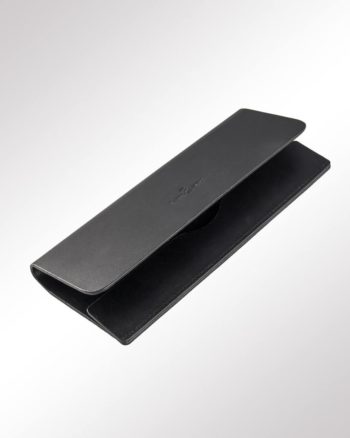 Faber-Castell Klappetui 2-fach schwarz (halb geöffnet)