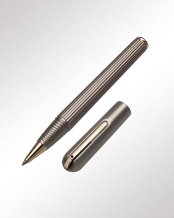Lamy Tintenroller Persona titanium (geöffnet)