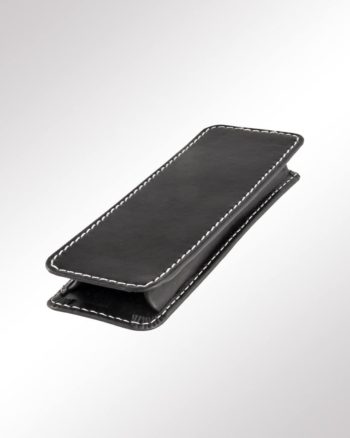 SteckEtui 2-fach Leder schwarz